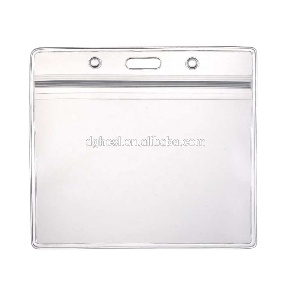 
Huacheng Customized Transparent PVC Card Holder 