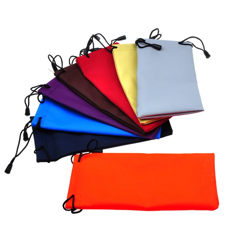 Promotional Customized Logo Microfibre Sunglasses Pouch, Glasses Pouch, Eyewear Pouch