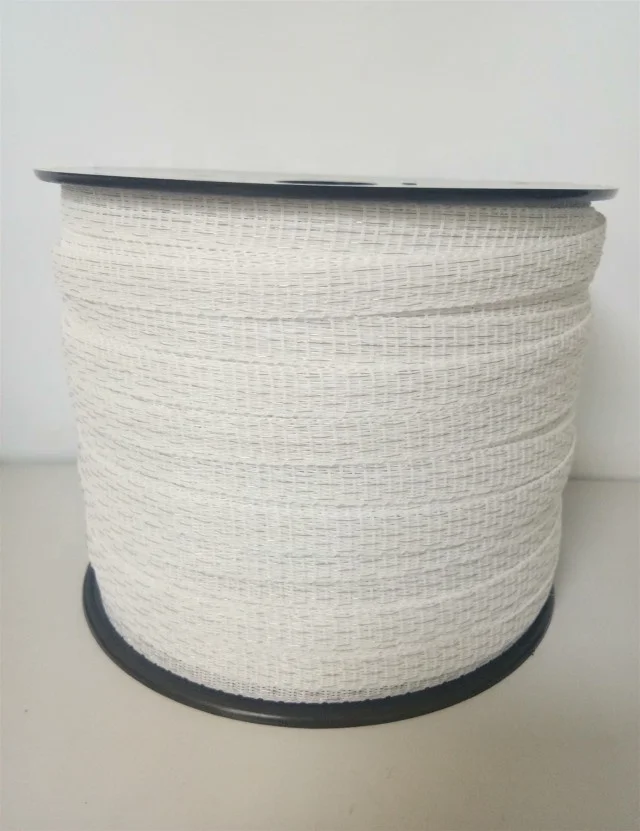 high duty 12MM electric fence polytape 5x0.18MM Stainless steel for horse