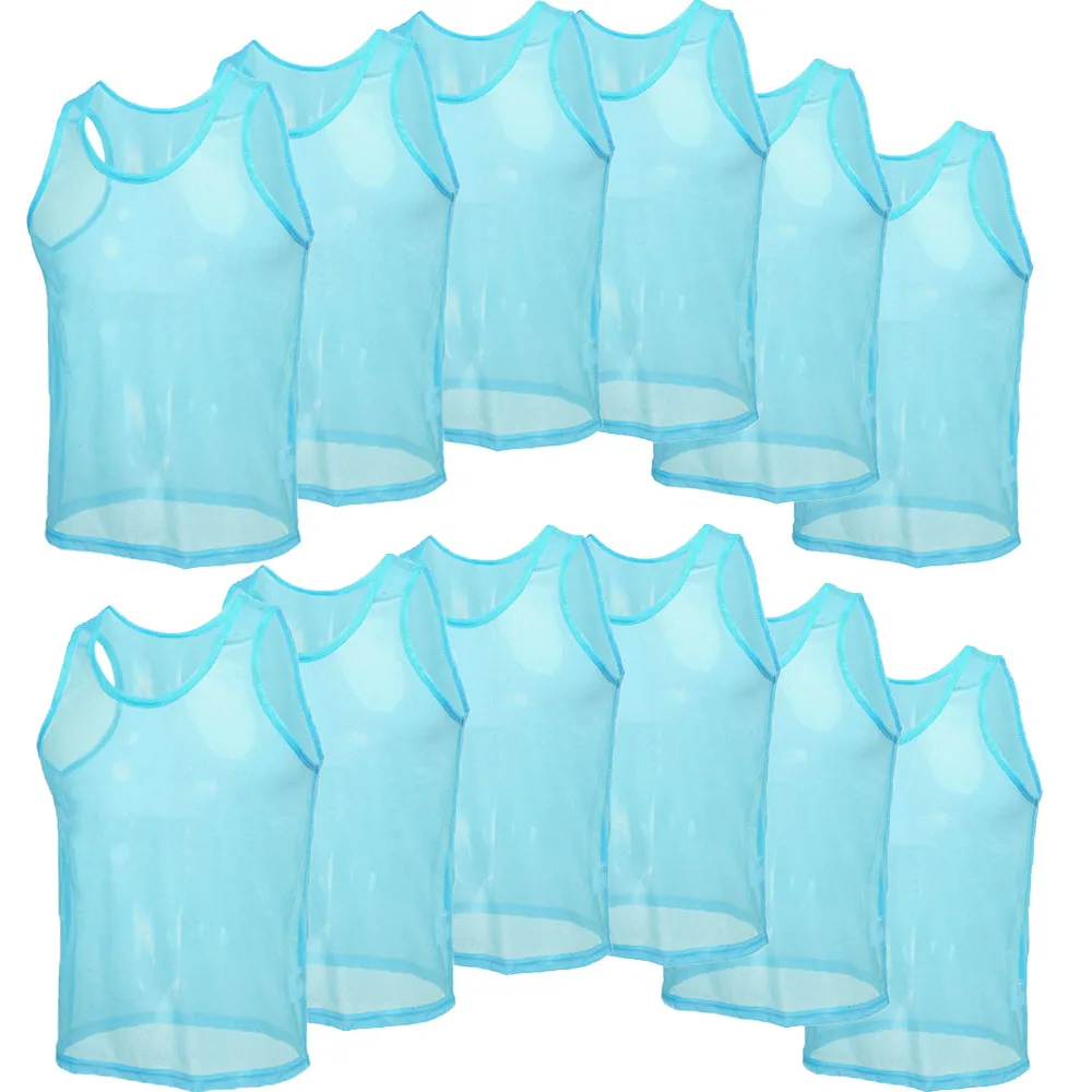 Дешевые Спортивные командные тренировочные жилеты, Спортивные Нагрудники, китайский производитель с сетчатой сумкой для хранения для взрослых и детей