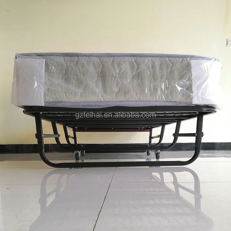 
Cheap metal single folding bed,extra bed for hotel and home 