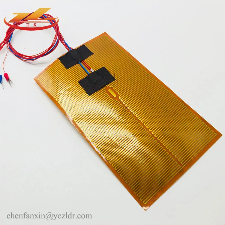 Industrial PI kapton film 5v polyimide foil flexible heaters