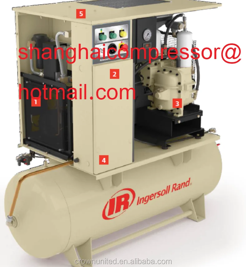 UP6-5TAS UP6-7TAS UP6-10TAS UP6-15TAS, china made ingersoll rand 60hz compressor, with dryer built-in,up6 15tas 10tas 7tas 5tas