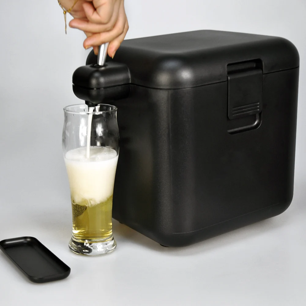 Аксессуар для бара, портативная машина для дозатора пива с краном, холодильник для льда