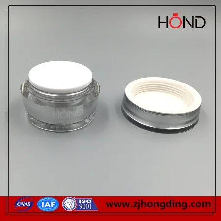 wholesale acrylic jar wine red 5g cone round cosmetic acrylic jar sleeping spray jars