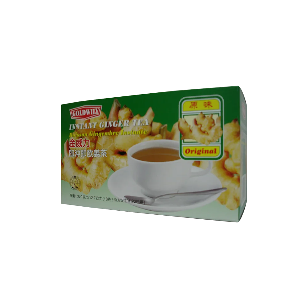Healthy Goldwily Blended Wholesale Instant Ginger Tea Herbal Tea From Singapore