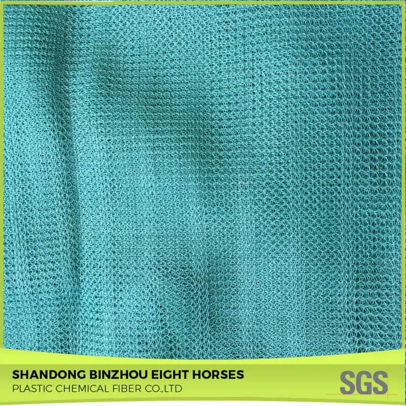 Factory Manufacturer knitting virgin hdpe olive green color harvest collection net