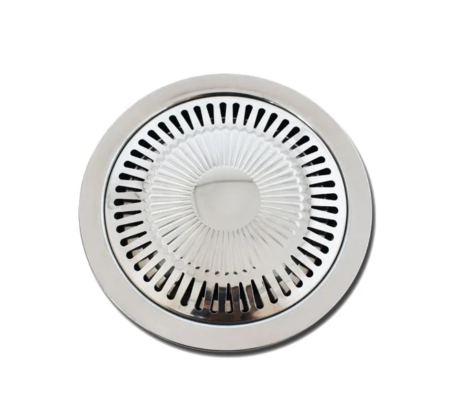 stainless steel bbq grill grate skillet pan