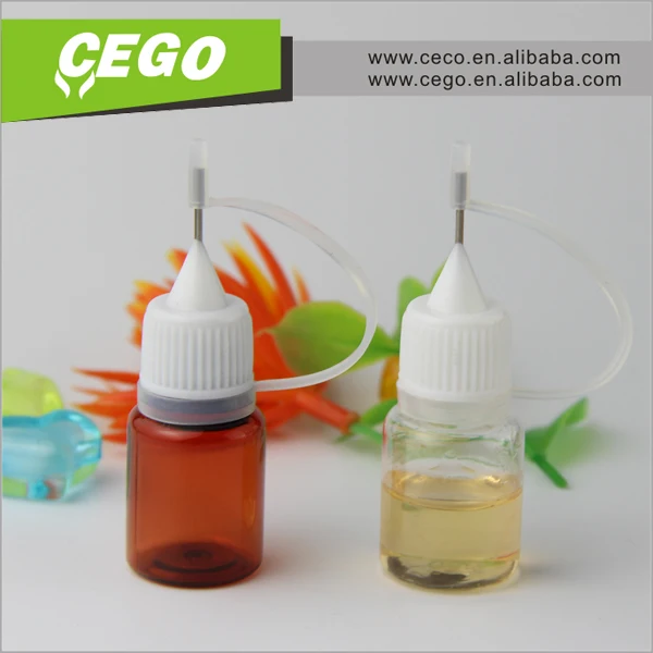 10мл ПЭТ свободный образец колпачок иглы пластиковая бутылка для электронной сок электронной жидкости