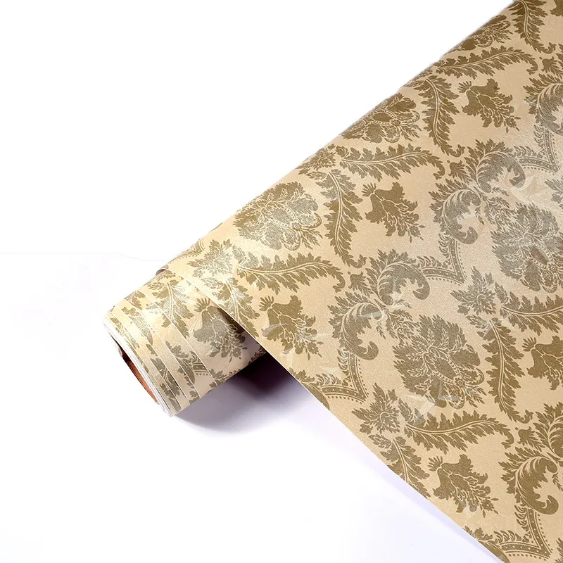 PVC modern brick wallpaper for living room bedroom retro stone adhesive wall paper