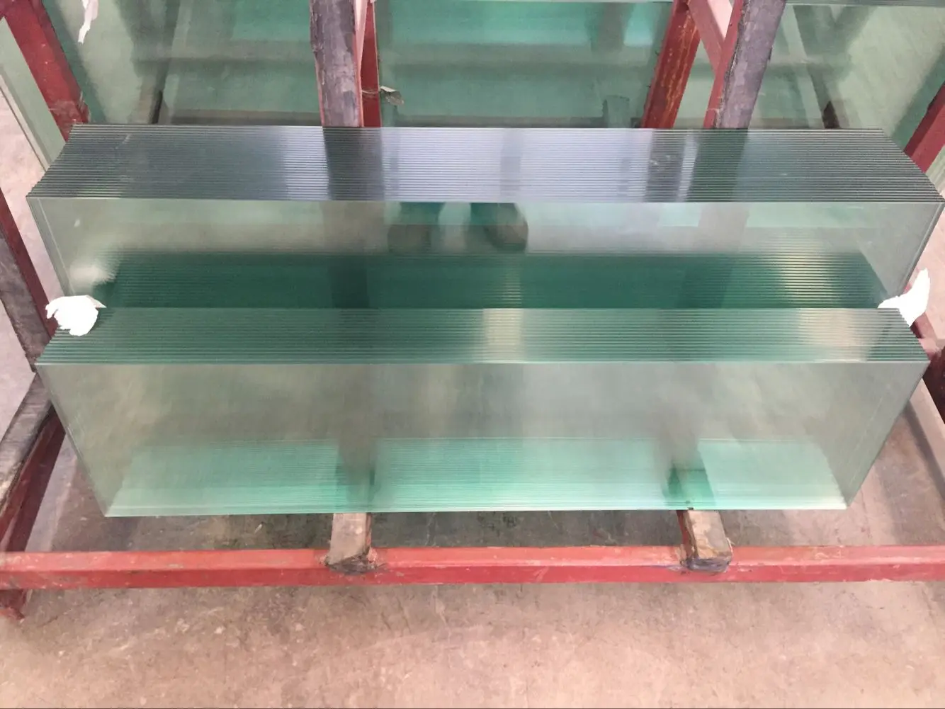 
12mm Tempered Bathroom Glass Shelf 