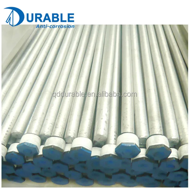 Home water heater and water tank sacrificial anode rod magnesium bar
