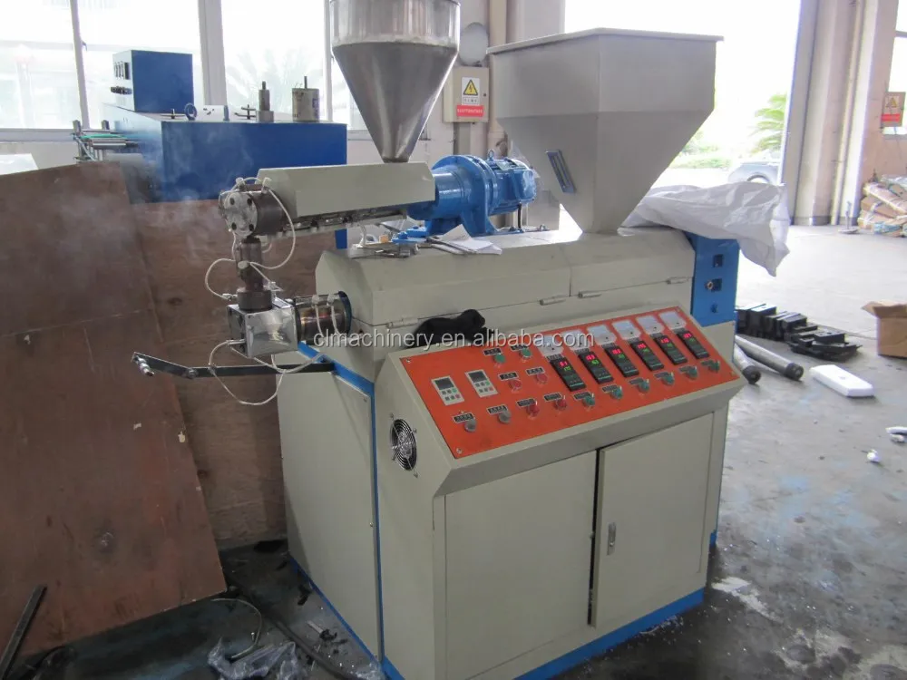 Double color PP/PE/EVA/PVC zipper extrusion machine