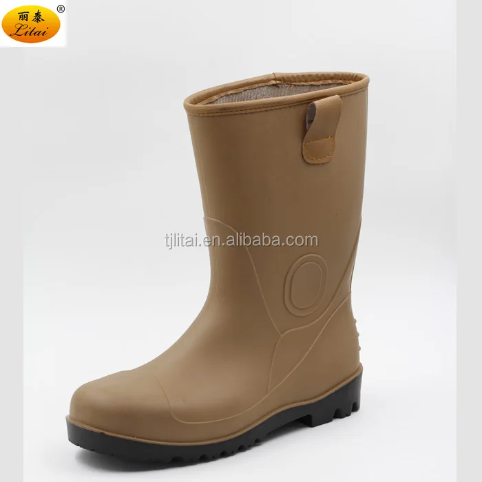 Unisex wellington agriculture Labor Wellington Safety Shoes Work wholesale waterproof pvc gum Boot for men