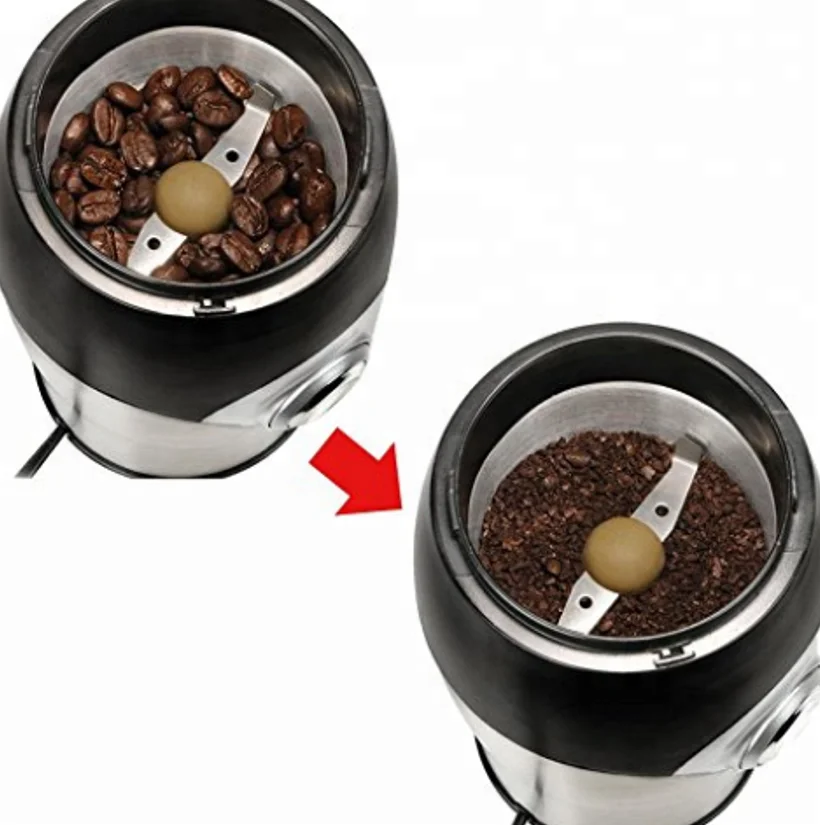 KWG-150 factory powerful motor high quality home appliance blade electric mini coffee grinder