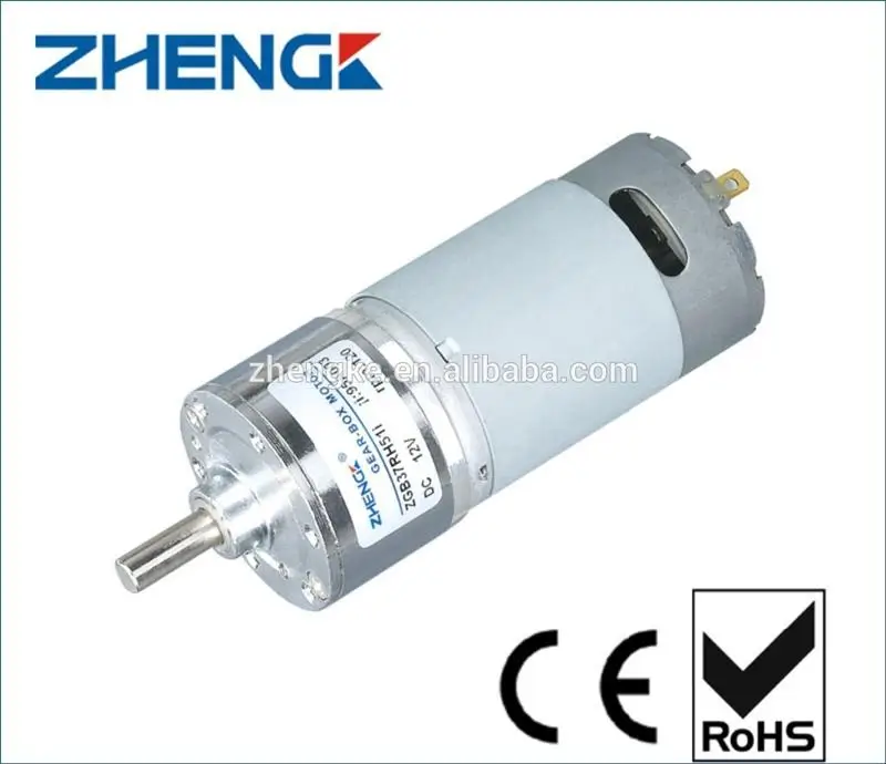  37 мм эксцентриковый вал редукторный двигатель ZGB37RH 12V10R 555