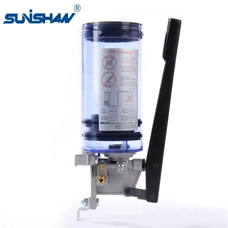 YGL-T series Grease progressive lubrication pump resistance sunshine shengxiang sunishan ishan YGL-T04S YGL-T08 YGL-T12 YGL-T20