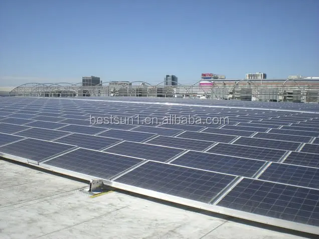 Небольшой гибридный солнечный генератор 15 кВт