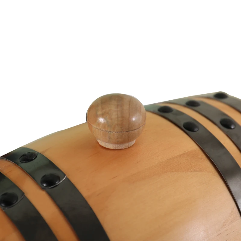 Custom 5-liter Whiskey Beer Wine Bourbon Tequila Oak Wooden Whiskey Barrel