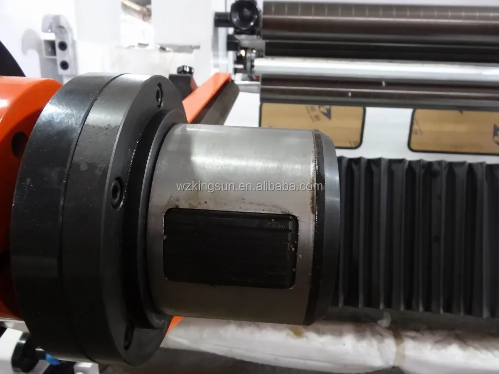 KSFQ-G Series High Speed Jumbo Roll Paper Adhesive Label Sticker Automatic Slitter Rewinder Machine