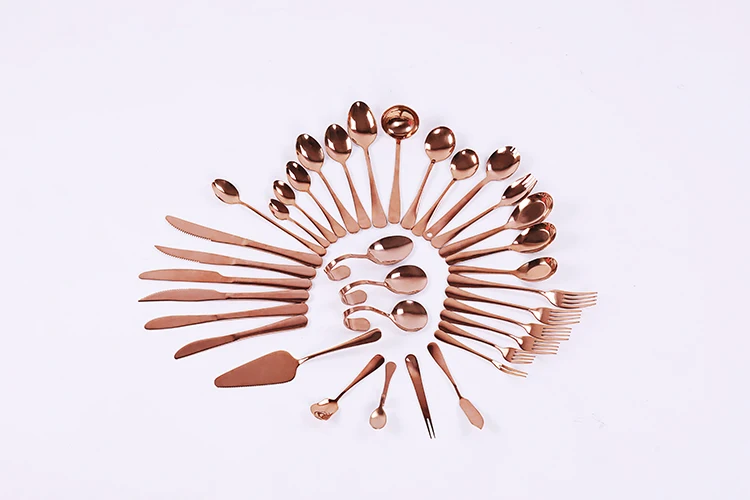 Stainless Steel Spoon With Curved Handle For Restaurant