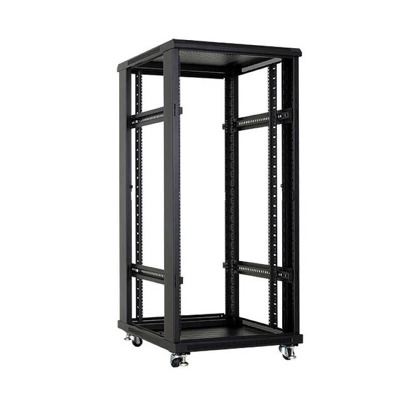 
SPCC cold rolled steel network cabinet 18U glass display cabinets for distributors 