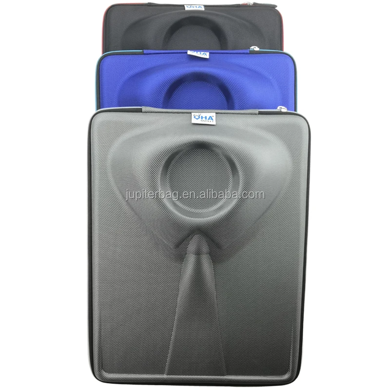 gray nylon cover good protection eva shirt travel case organizer