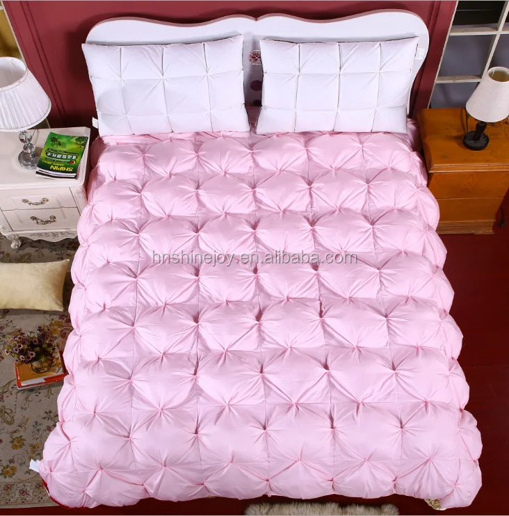 
 Роскошные двойной размер 5 звездочный отель пуховое одеяло/пуховое одеяло с гусиным пухом пуховое одеяло  