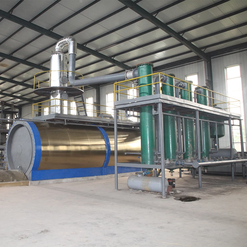 Waste Tyre Pyrolysis Oil To Diesel Distillation Equipment/Recycling Machine
