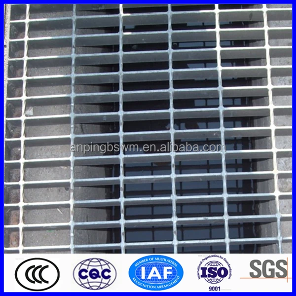 
drainage grid, sidewalk drain grate, steel grating cover 