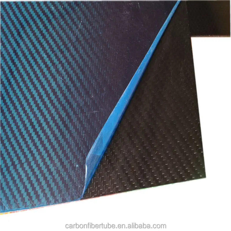 carbon fiber sheet 500 x 500mm with high gloss