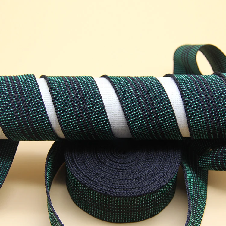 High quality custom elastic webbing sofa elastic tape