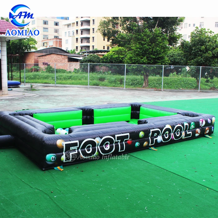 Надувной Настольный снукер из ПВХ для игры в футбол