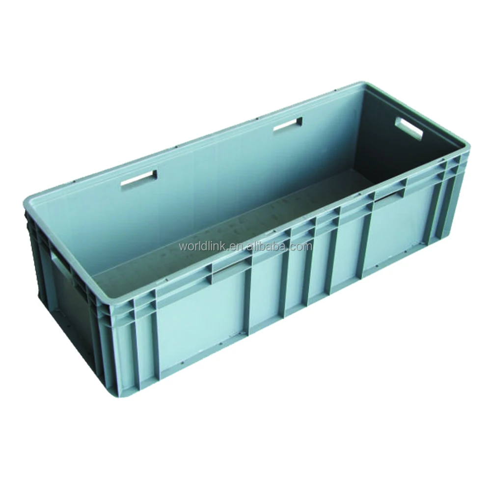 Stackable Storage Mini Durable Plastic EU Tote with Lid