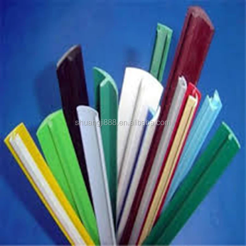 Edge protection profile pvc edge banding Costomized  for  laminate cabinet and door edge banding