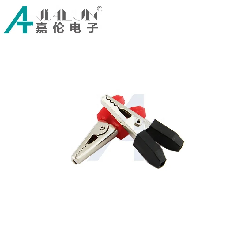 JIALUN free samples small alligator clip iron alligator clamps sizes for LED light fast shipping