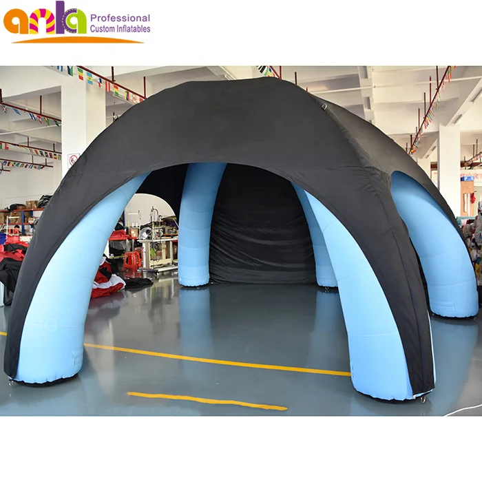Customized logo printing 4 5 6 8 legs iglu inflatable spider dome tent for promotional sale