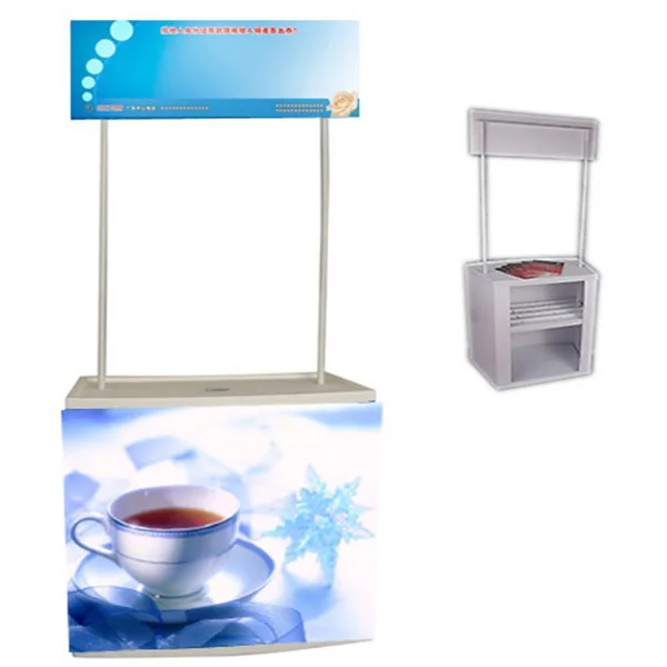
PVC Promotion Counter Booth Custom PVC advertising promotional counter