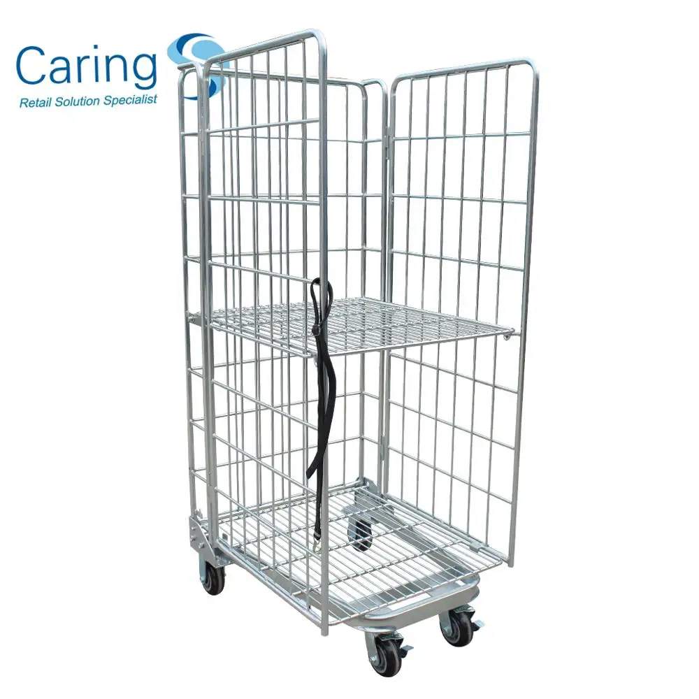 storage locker roll cages container trolley transport cage