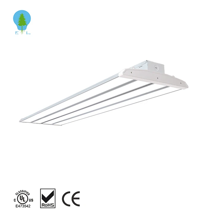 160 Вт UL линейный светодиодный подвесной светильник с регулируемой яркостью