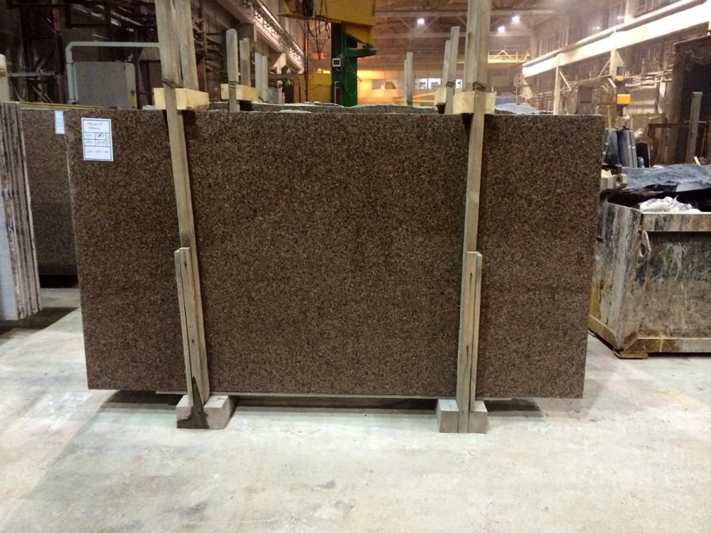 
GR12 wholesale Ukraine flamed polished decorative facing monument stone natural cheap granite slab 