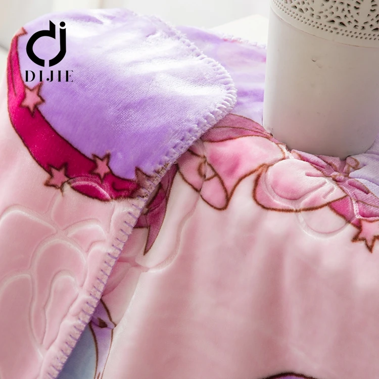 Shaoxing textile factory cheap 2 ply korean mink blanket suppliers in india