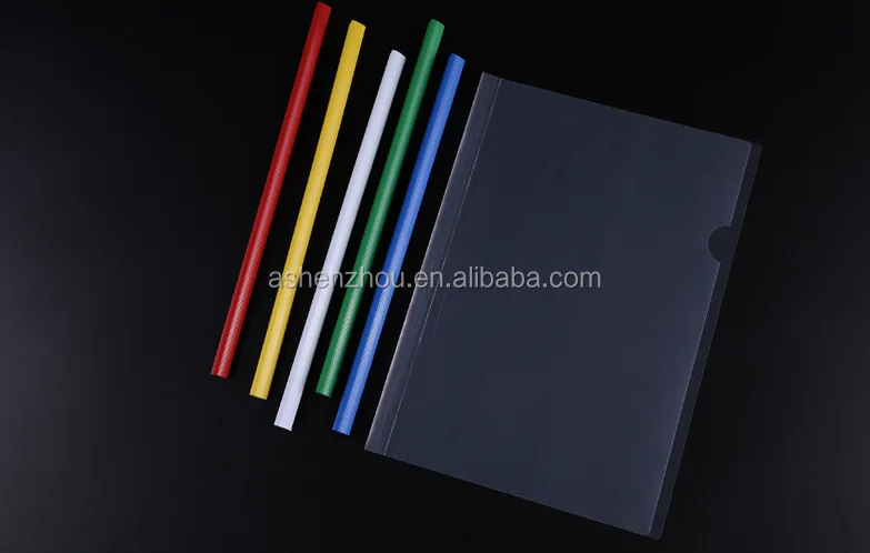  Новый стиль индивидуальная A4 PP PVC пластиковая скользящая папка Прозрачная Обложка для отчетов