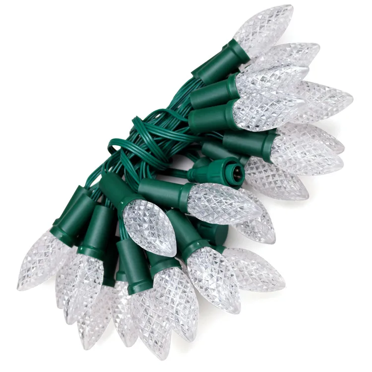 12v c9 christmas ip65 string ws2811 pixel light