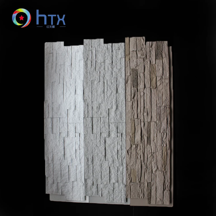 Exterior Polyurethane Pu Faux Stone Wall Siding Panel