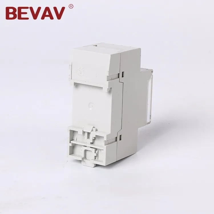 
BEVAV Time Switch 220-240VAC 50/60Hz, Six Language Digital Programmable Electric Time Switch 