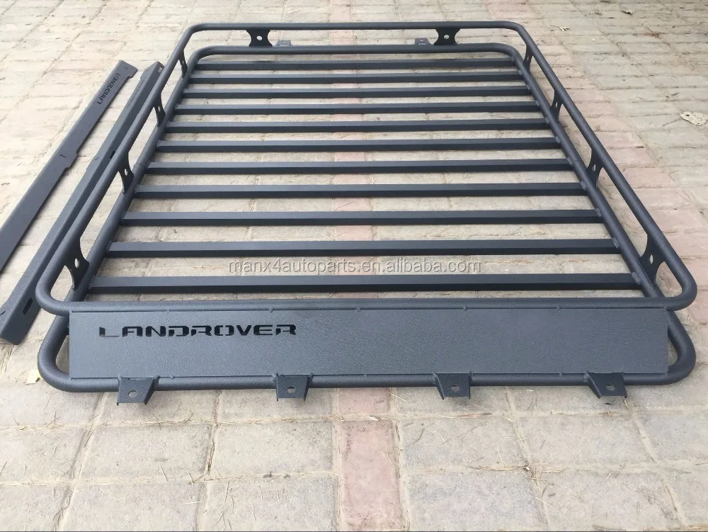
Steel Roof Rack roof basket luggage rack for Discovery 3 Discovery 4 