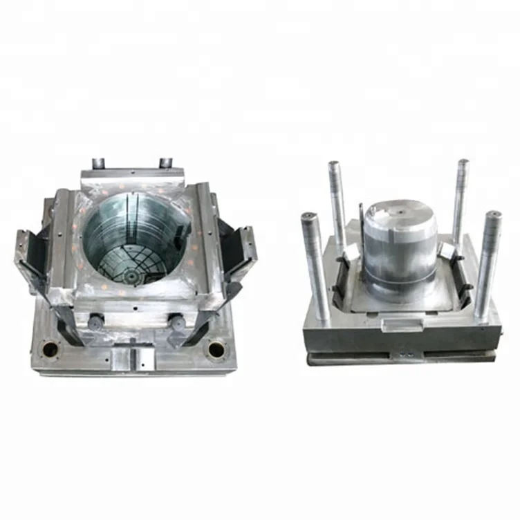 High quality custom mold plastic waste container mould Trash can mold