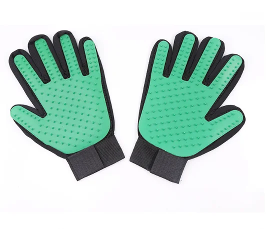 Wholesale Manufacturer Pet Hair Removal Tool  Grooming Cat Dog Pet gloves