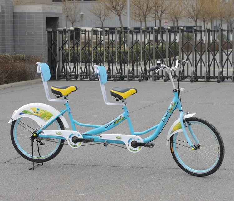 24' tandem bicycle with two seats for sightseeing riding P2-24